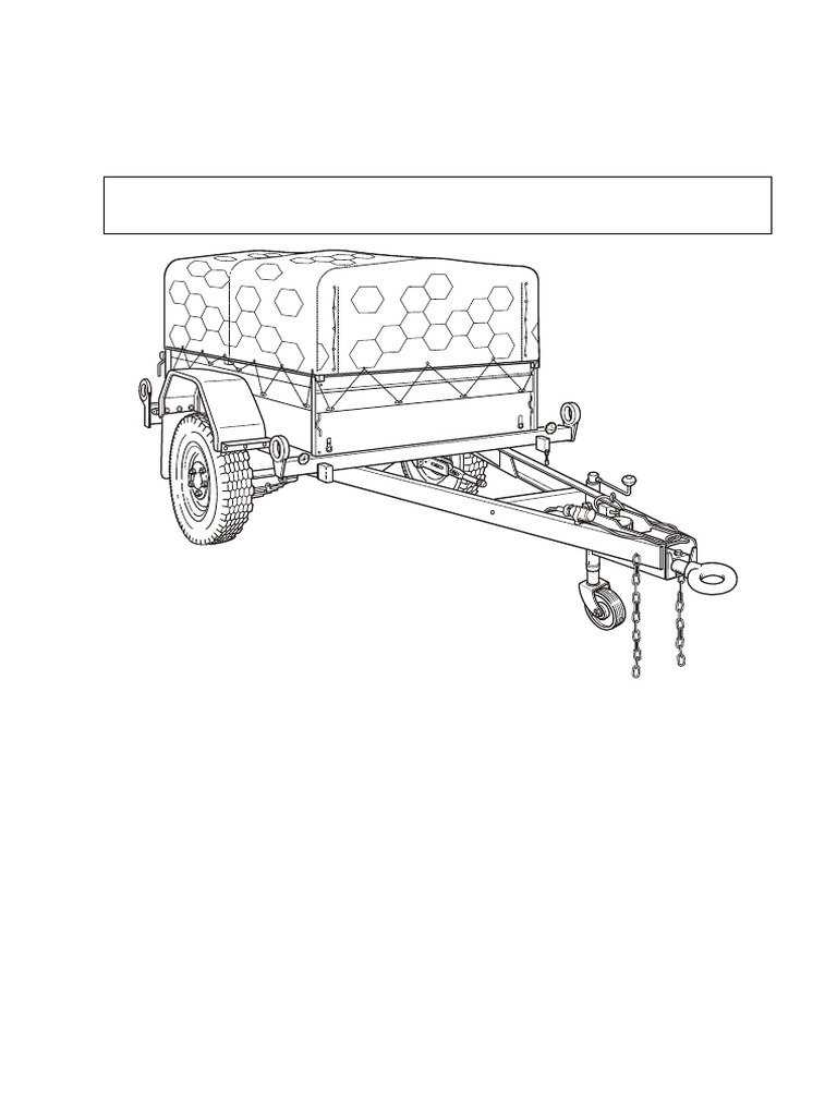 Lightweight Cargo Trailer H090 Instructions | PDF | Trailer (Vehicle ...