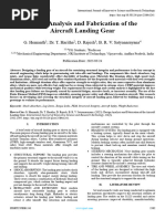 Landing Gear Design Loads | PDF | Fatigue (Material
