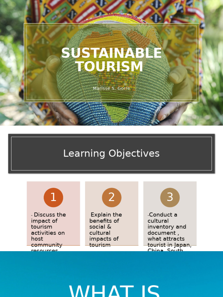 Impact of Sustainable Tourism on Communities | PDF | Tourism ...