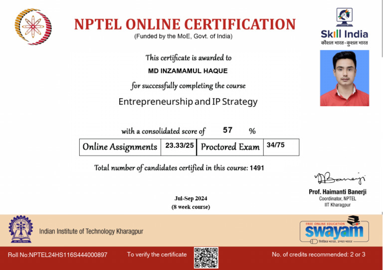 Entrepreneurship and IP Strategy Course | PDF
