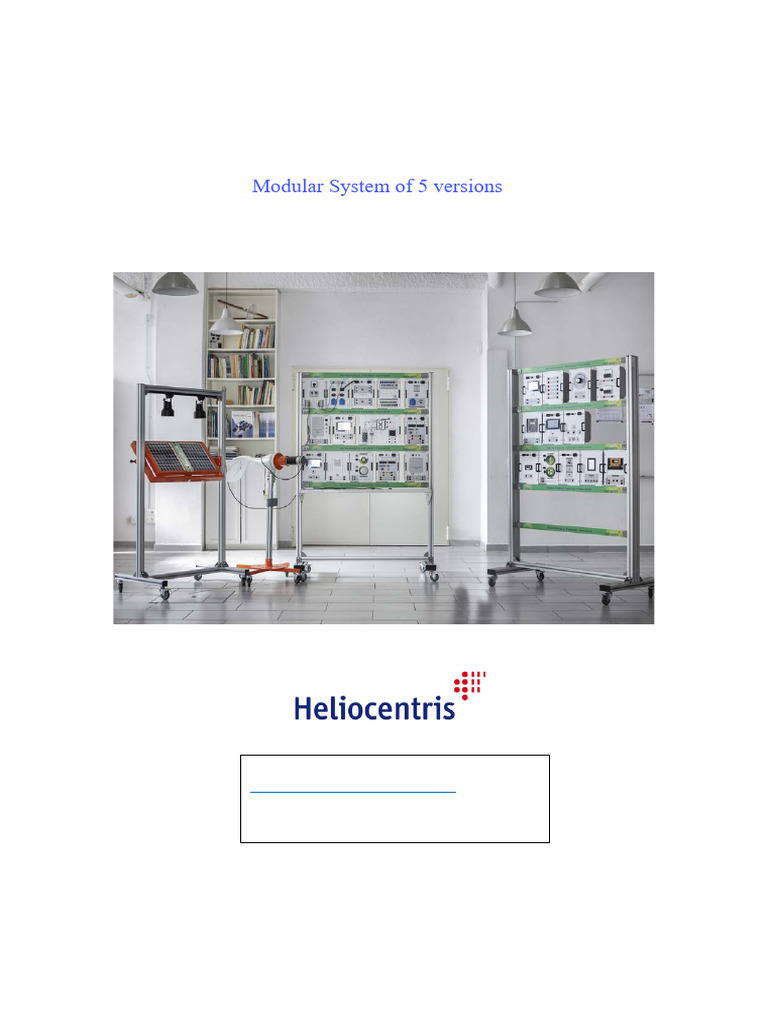 Hybrid Renewable Energy Trainer Overview | PDF | Power Inverter ...