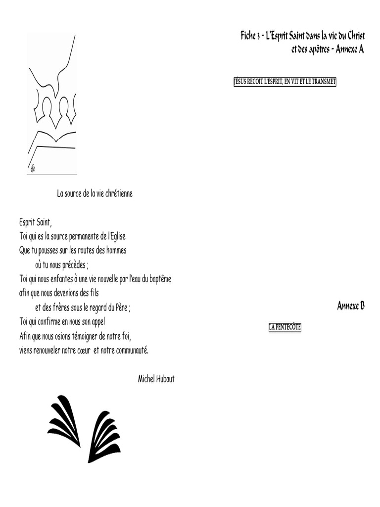 L'Esprit Saint, source de vie chrétienne | PDF | Saint-Esprit | Baptisme