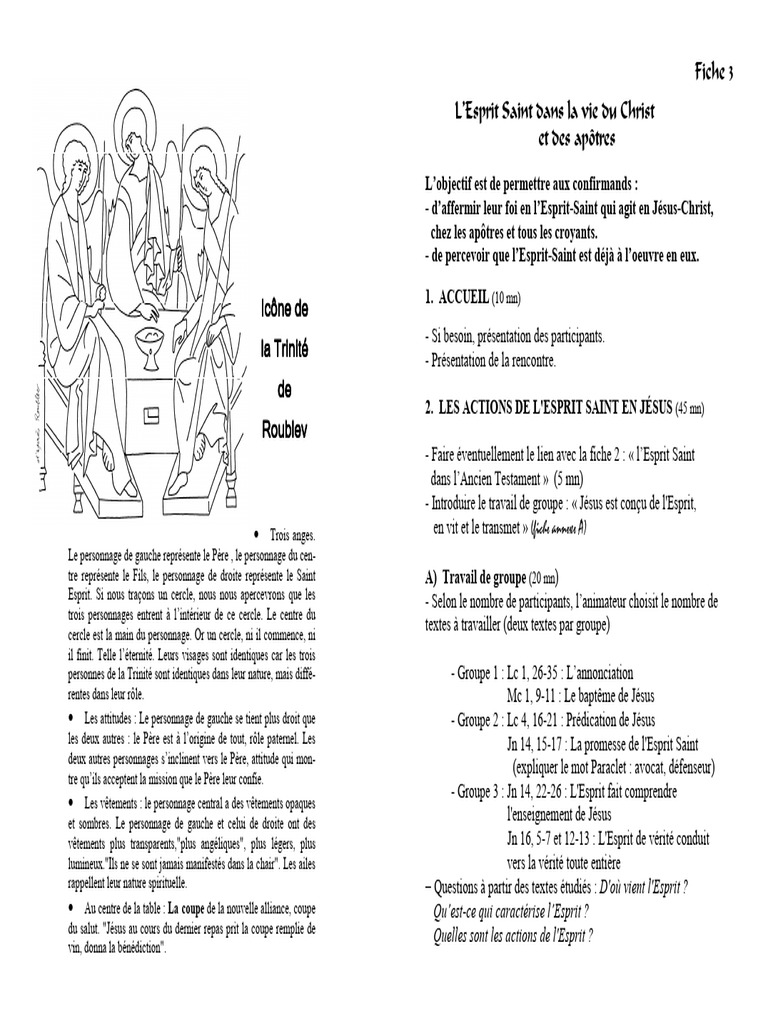 Comprendre la Trinité et l'Esprit Saint | PDF | Saint-Esprit | Pentecôte