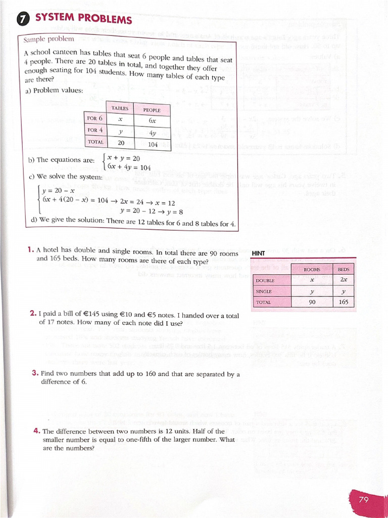 Unit 7 System Problems English | PDF