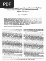 Download Analisis Pengaruh Variabel Ekonomi Makro Terhadap Harga Saham an Food  Beverage Yang Listing Di BEJ by Ade Zavyra SN84256701 doc pdf