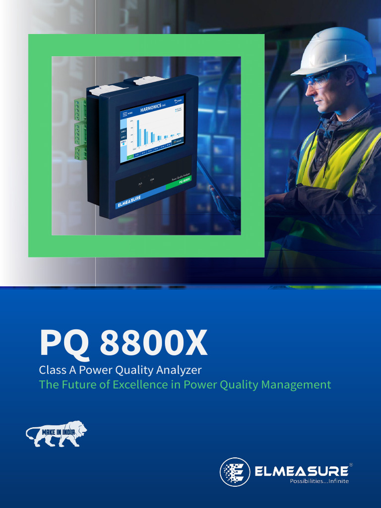 Class A Power Quality Analyzer PQ 8800X | PDF | Internet Of Things ...