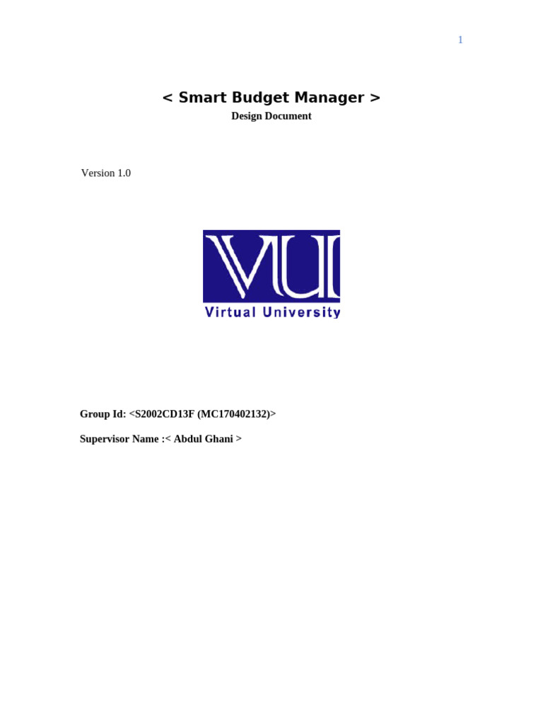 SBM Design Document | PDF | Database Design | Data Model