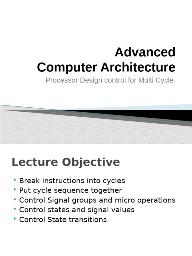 Lecture 20 MCP II | PDF | Computer Hardware | Computing