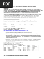 Spring-Mass Oscillation Lab Guide | PDF | Metrology | Applied And ...