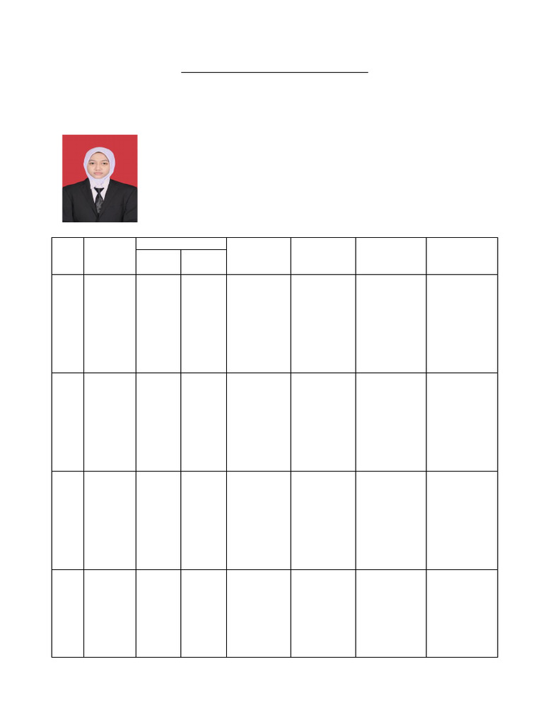 Template Logsheet | PDF