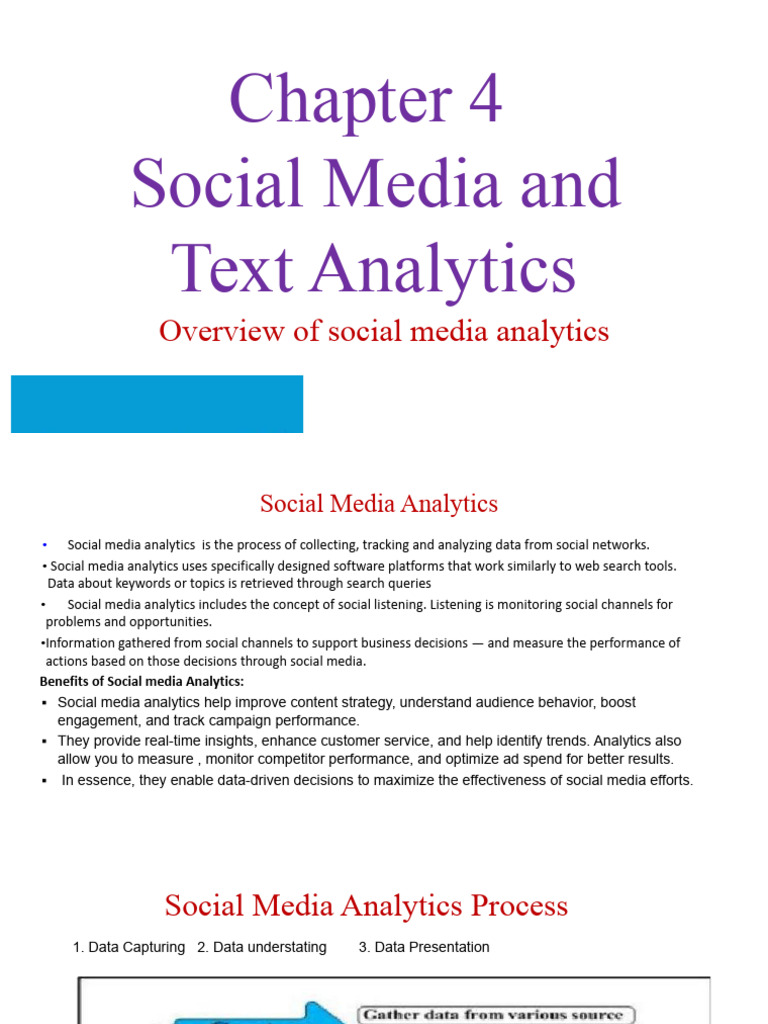 Chapter4 DA New | PDF | Part Of Speech | Analytics