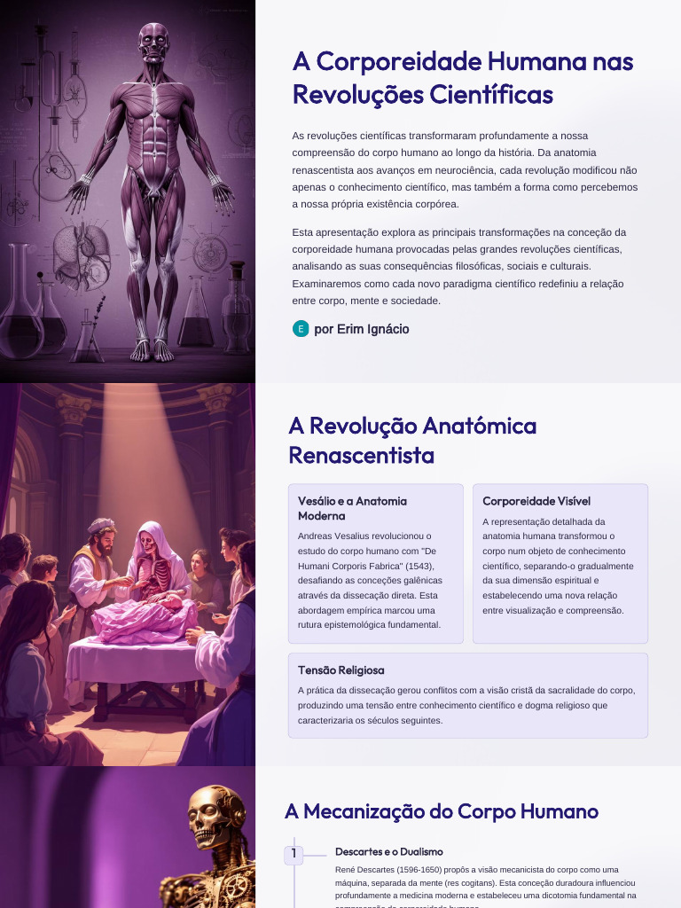 Transformações da Corporeidade Humana | PDF | Corpo humano | Science