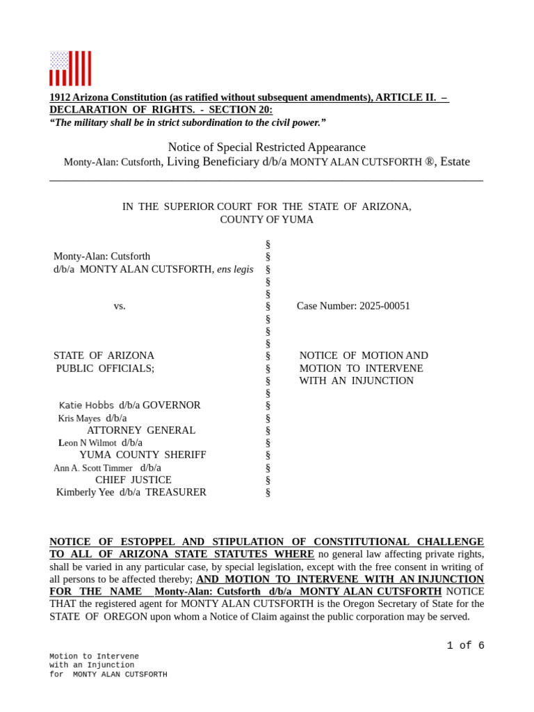 INJUNCTIONmonty | PDF | Ex Post Facto Law | Article Two Of The United ...
