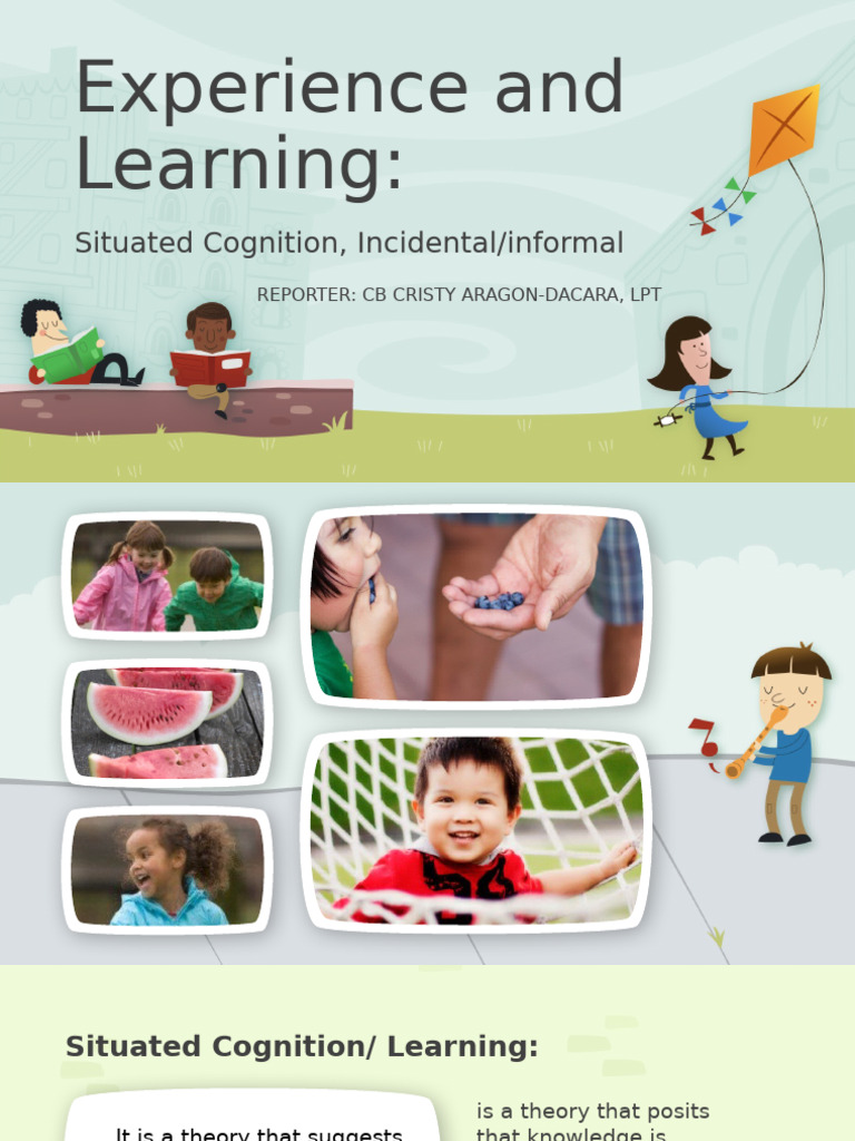 Understanding Situated Cognition & Informal Learning | PDF | Learning ...
