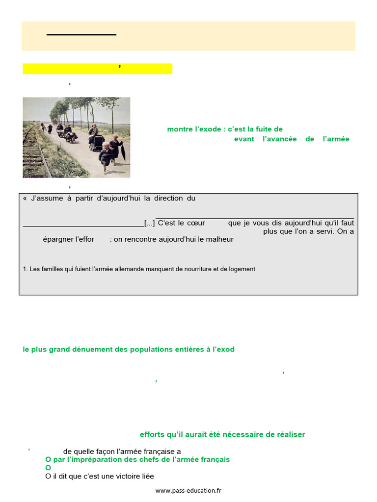 La France et la Seconde Guerre mondiale | PDF | Résistance française ...