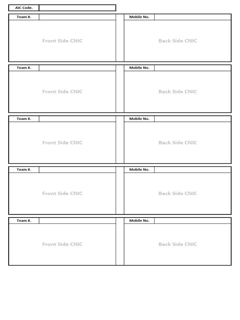 CNIC Copy Download Instructions | PDF