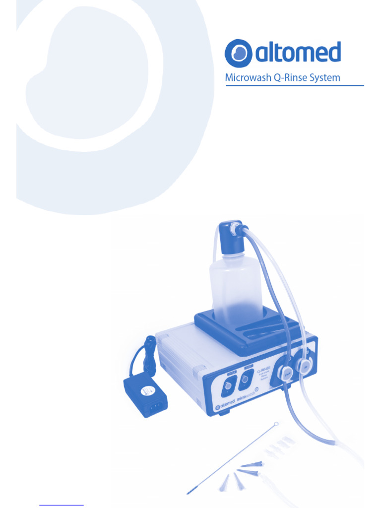 Microwash Q-Rinse System Manual | PDF | Electrical Connector | Valve