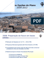 Grandes Opcoes Do Plano 2009-2012 Áreas