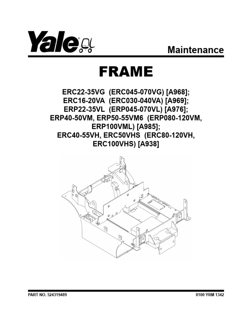Frame: Maintenance | PDF | Elevator | Forklift