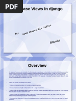 DB Views in Django