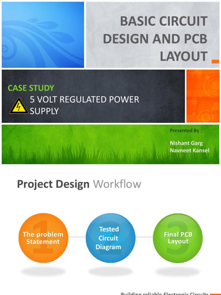 5V Regulated Power Supply PCB Design | PDF