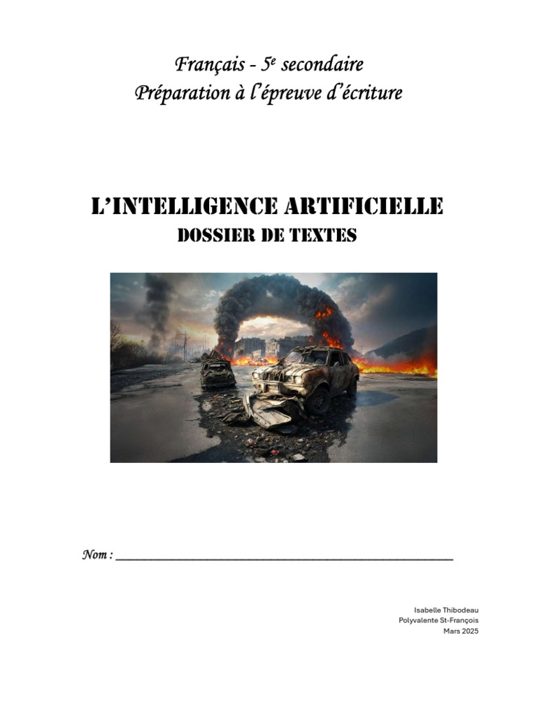 Impact de l'IA sur l'éducation moderne | PDF | Intelligence ...