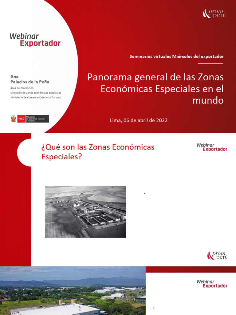 Panorama Zonas Economicas Especiales Mundo 2022 Keyword Principal | PDF ...