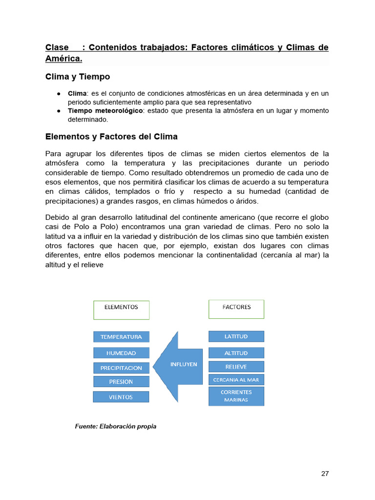 2do Año Geografia Tiempo y Clima | PDF | Clima | Herida