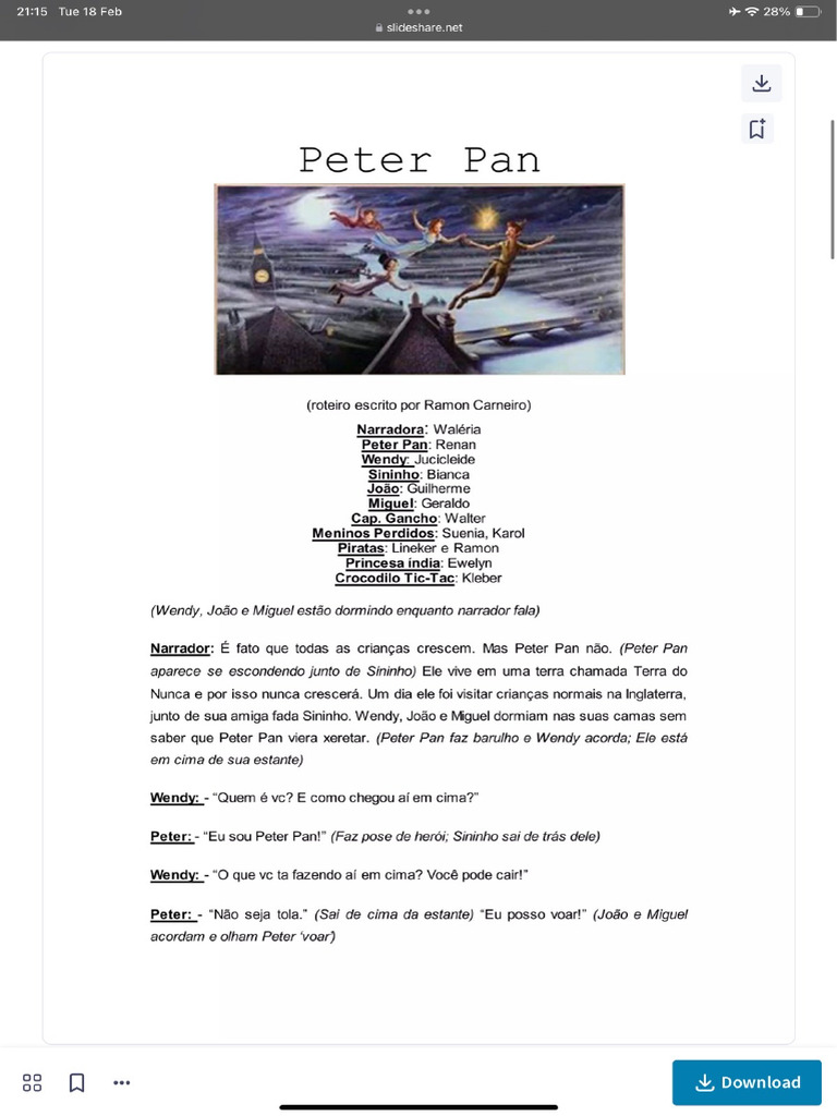 Peter Pan | PDF