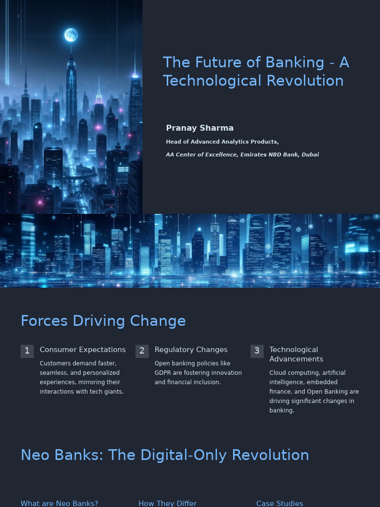 The Future of Banking A Technological Revolution | PDF | Cloud ...