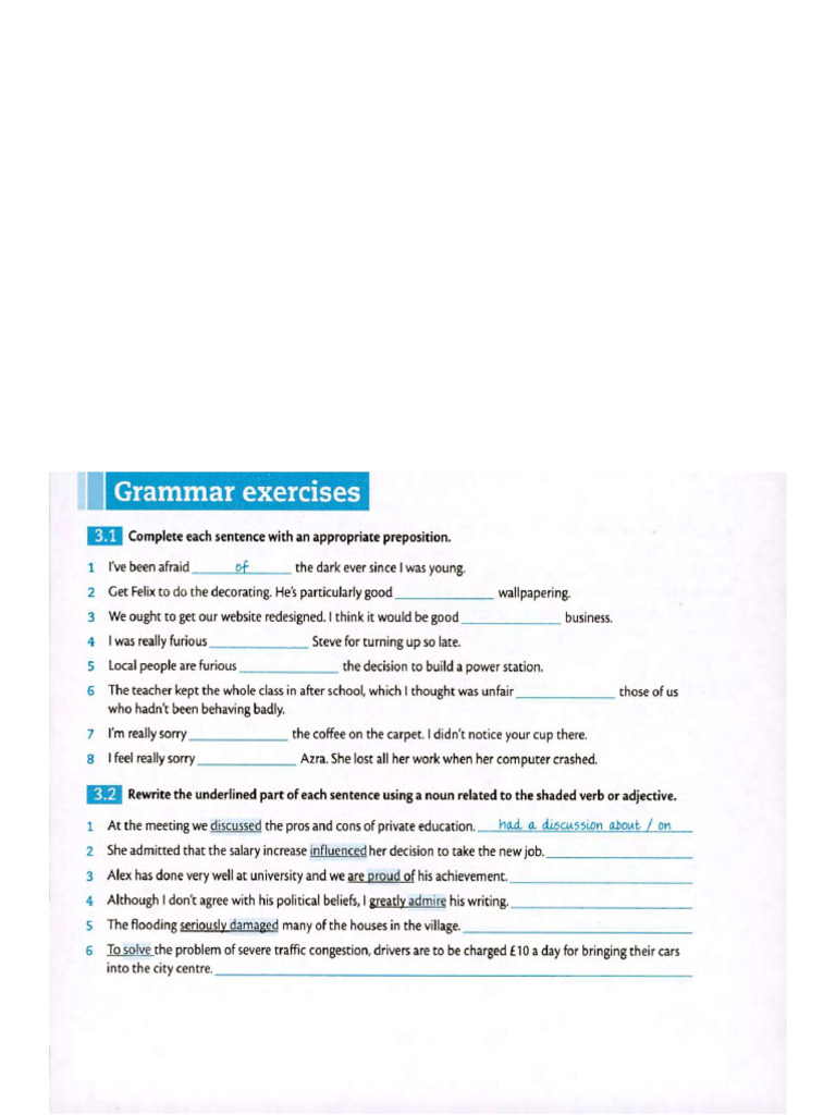 Prepositions 2 | PDF