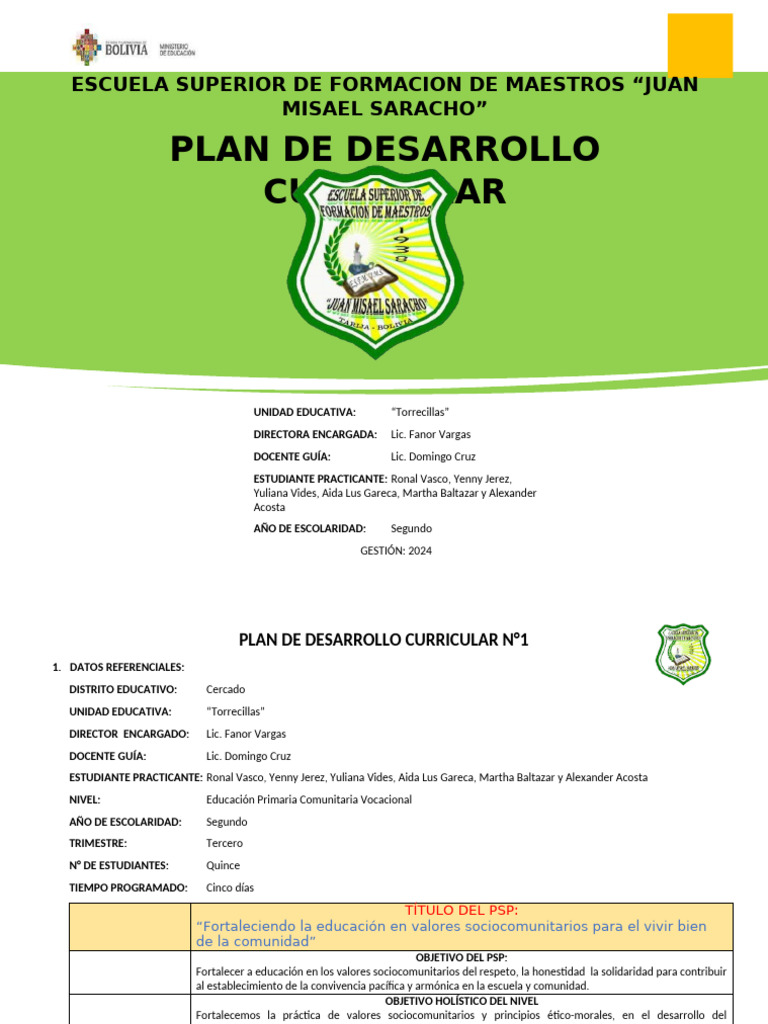 Plan Curricular de Educación Primaria 2024 | PDF | Los símbolos | Analogía