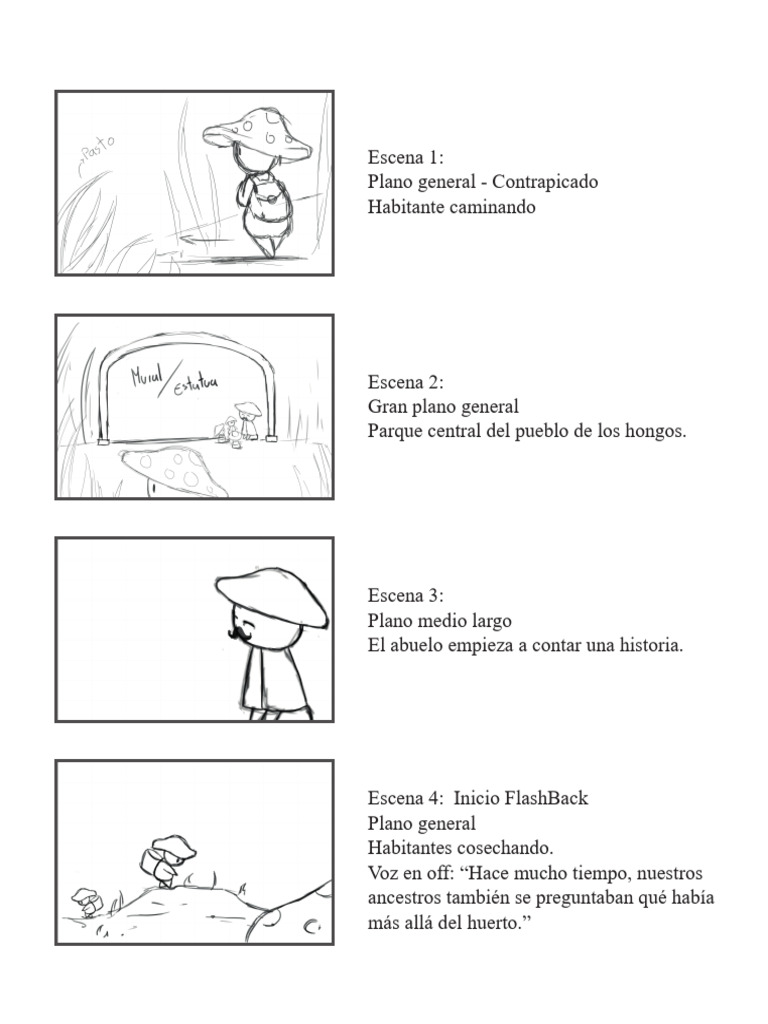 Cortometraje Animado Stroyboard | PDF