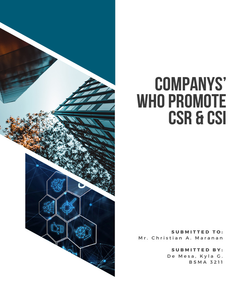 Nike and Volkswagen: CSR Insights | PDF | Corporate Social ...