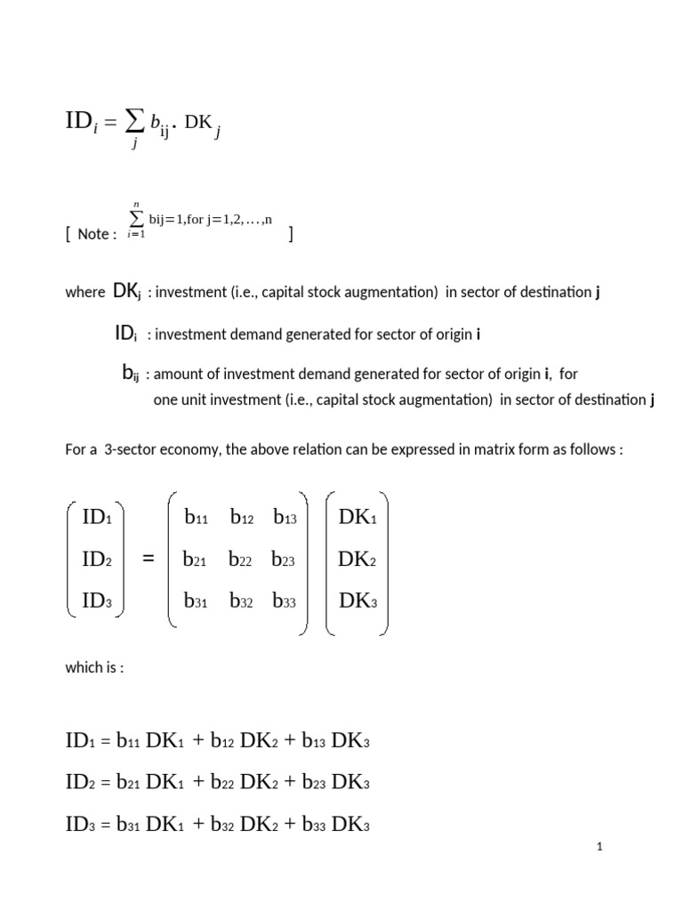 Capital Composition Matrix (Explained) | PDF | Algebra | Mathematical ...