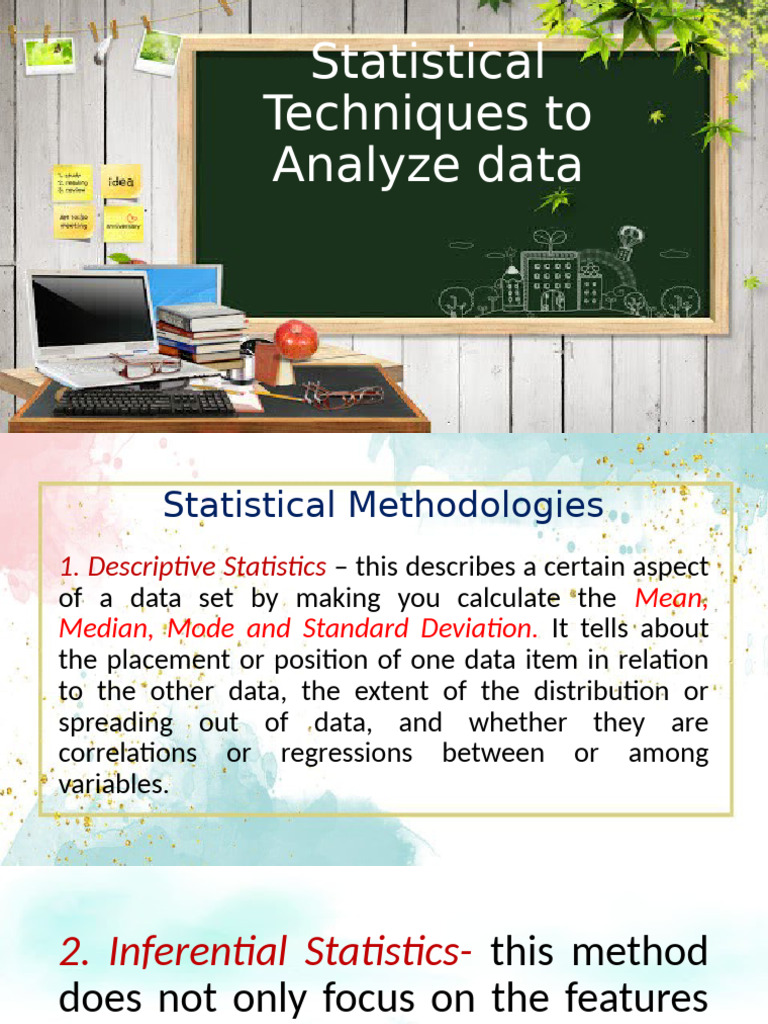 Statistics visual data 3