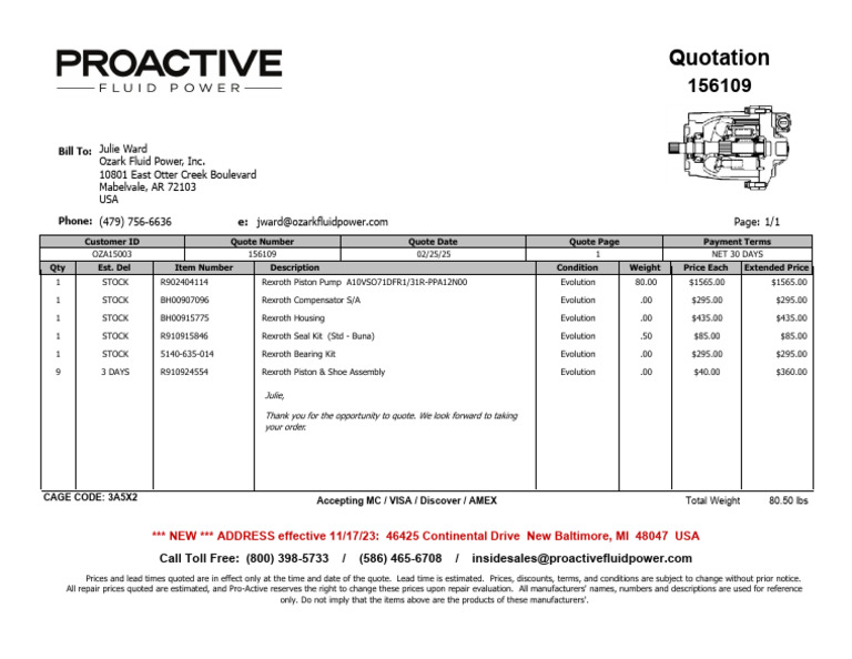 Pro Quote No LP | PDF
