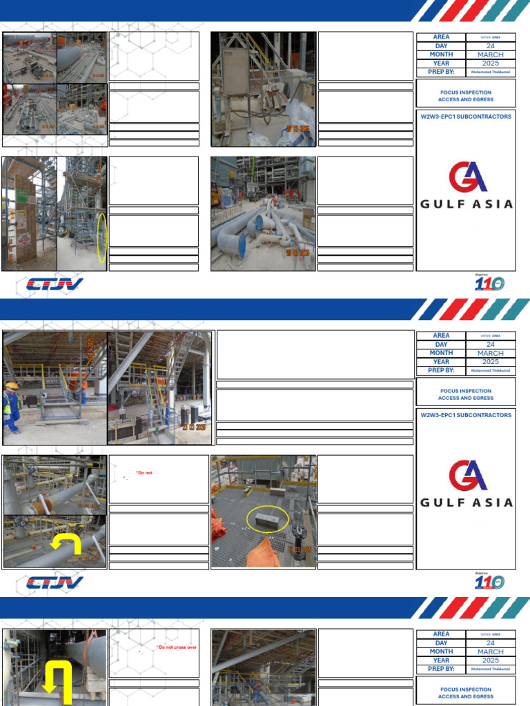 24.03.2025 Focus Inspection Access & Egress - Boiler and Fuel Gas Gac ...