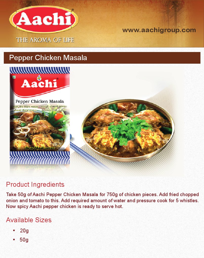 Pepper Chicken Masala Product Ingredients Black Pepper Cuisine