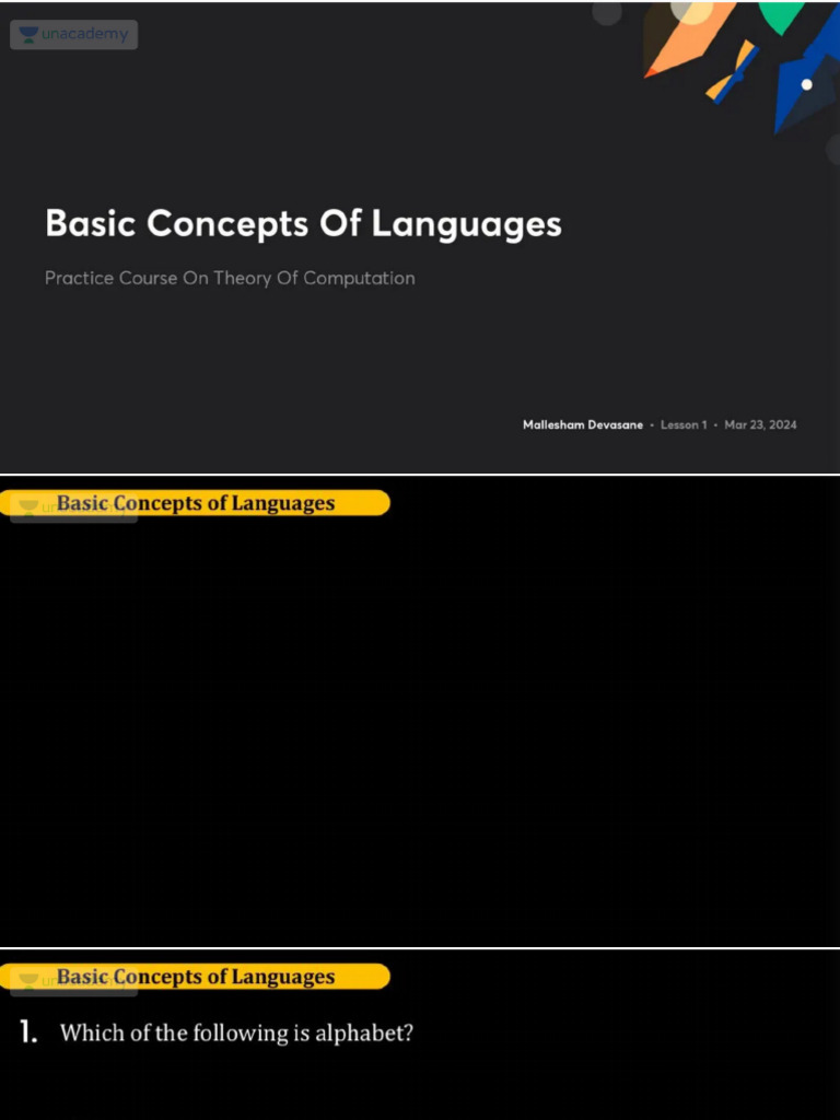 Basic Concepts of Languages No Anno 1741774903060 | PDF