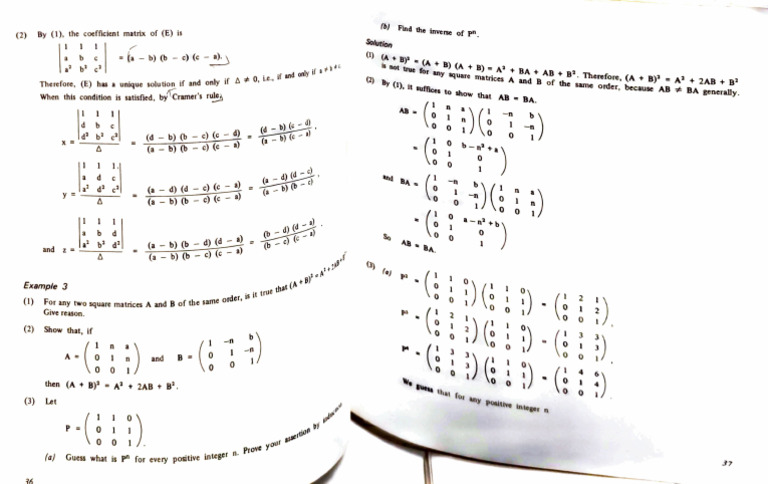 Book 1 Aids To Advanced Level Pure Mathematics Summary Worked Examples ...