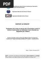  L’ONU interpelle le Maroc sur la torture. Novembre 2011 (french)