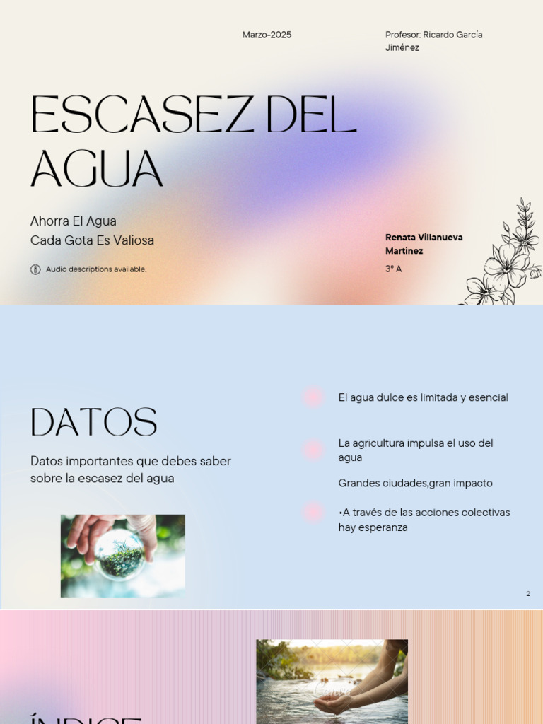 Escasez de Agua: Causas y Consecuencias | PDF | Agua | Escasez de agua