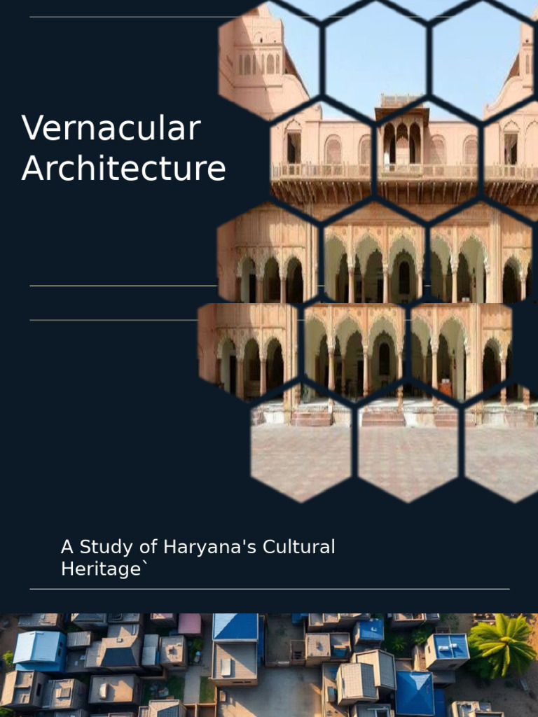 Haryanvi Vernacular Architecture Insights | PDF
