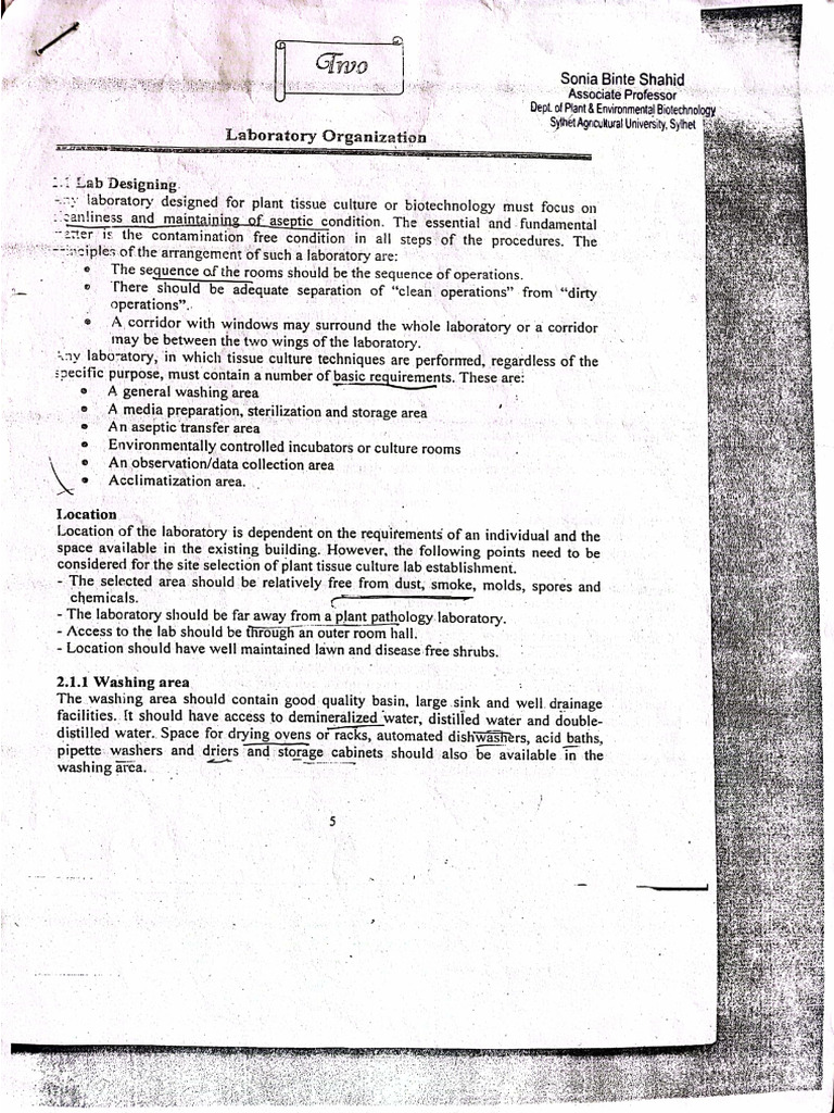 Study On Laboratory Organization | PDF