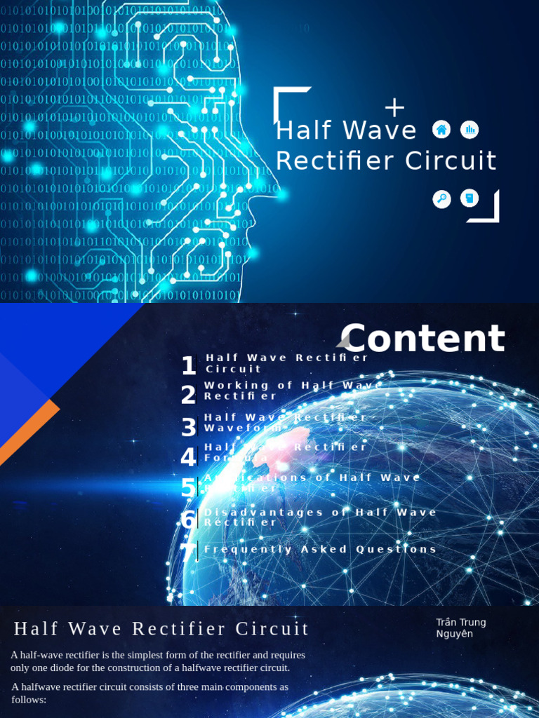 Half Wave Rectifier Circuit Overview | PDF | Rectifier | Power (Physics)