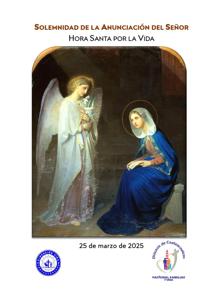 Hora Santa por la Vida 2025 | PDF | eucaristía | Amor