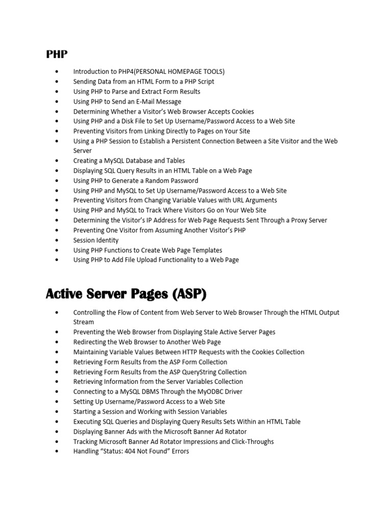 Backend Web | PDF