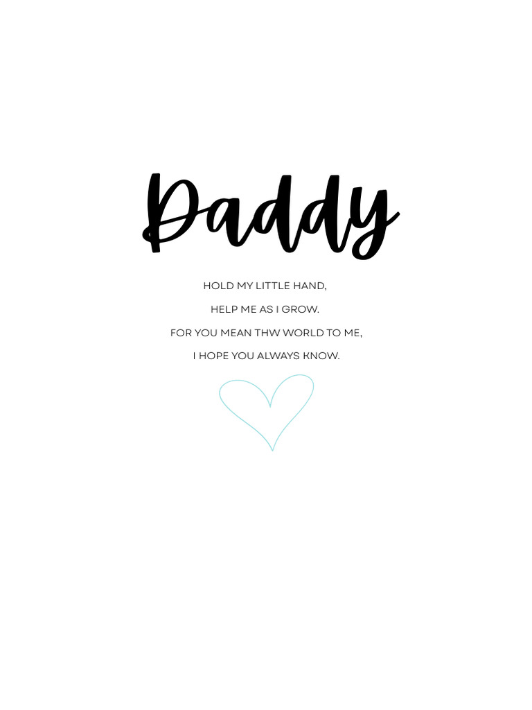Daddy | PDF