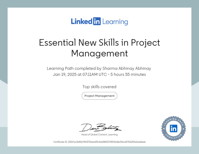 Essential Skills in Project Management | PDF